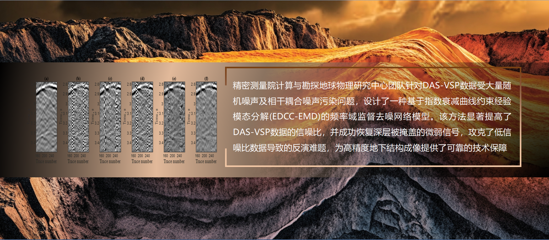 PA真人视讯在DAS-VSP地震数据多源噪声高精度压制方面取得新进展